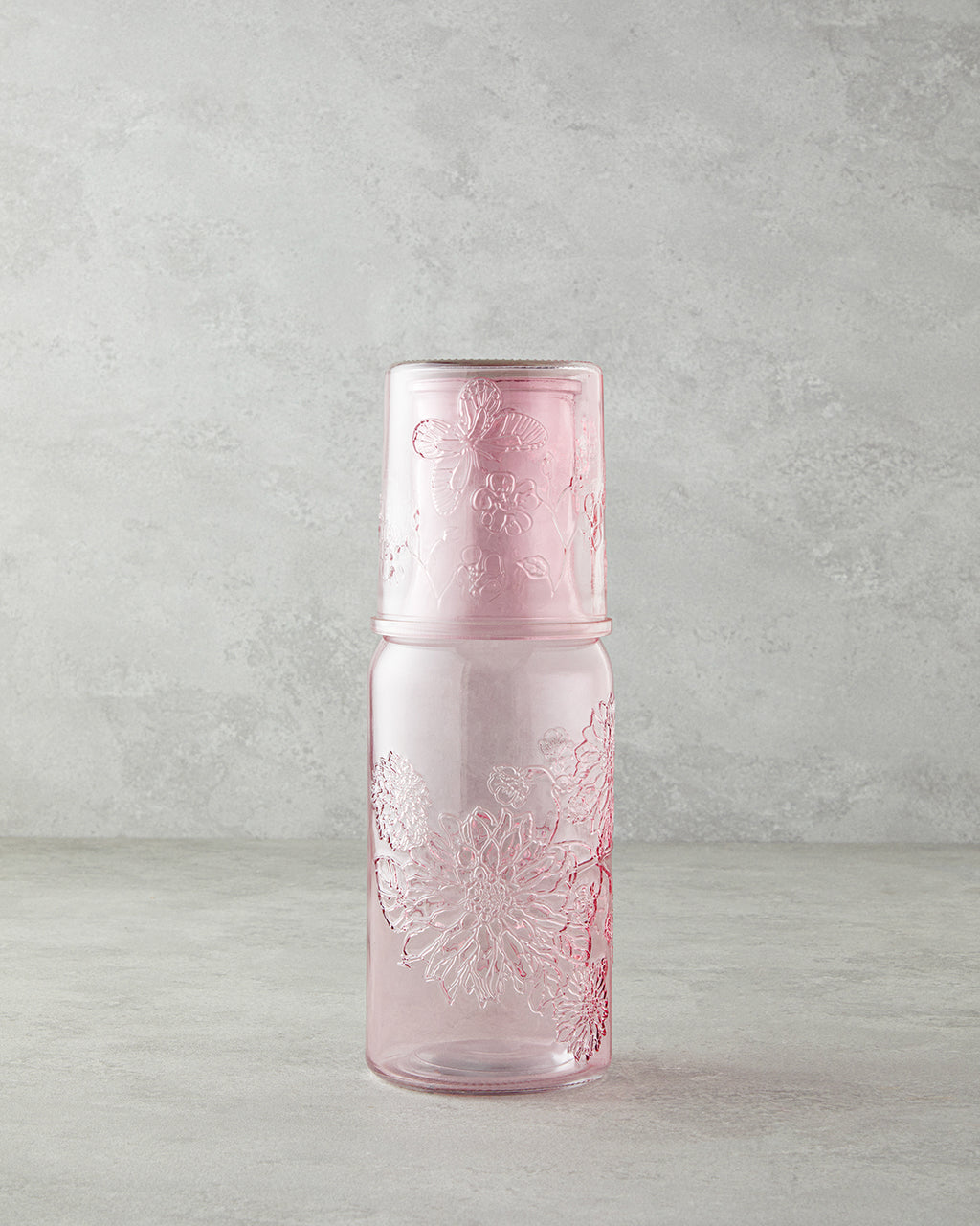 Flowery Glass Bedside Jug 1200 ml + 400 ml (view 4)