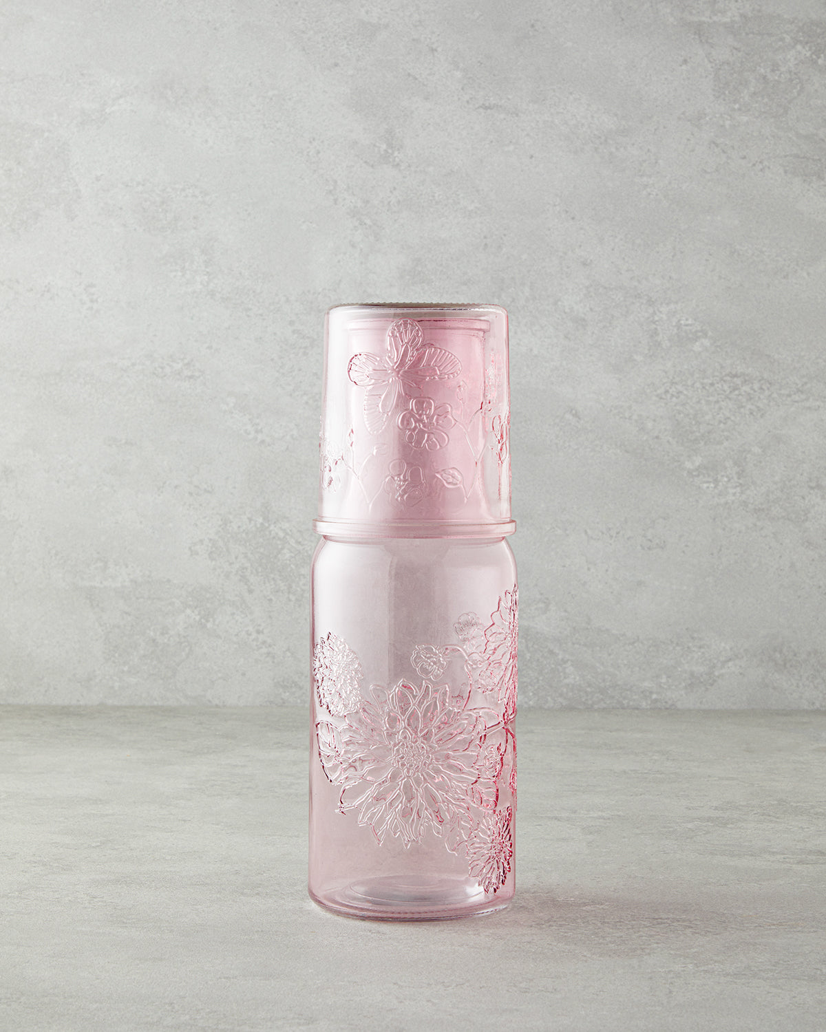 Flowery Glass Bedside Jug 1200 ml + 400 ml (view 4)