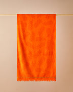 Tropical Cotton Beach Towel 70x140 cm Orange