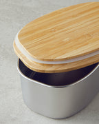 Nador Stainless Steel Lunch Box Silver (view 3)
