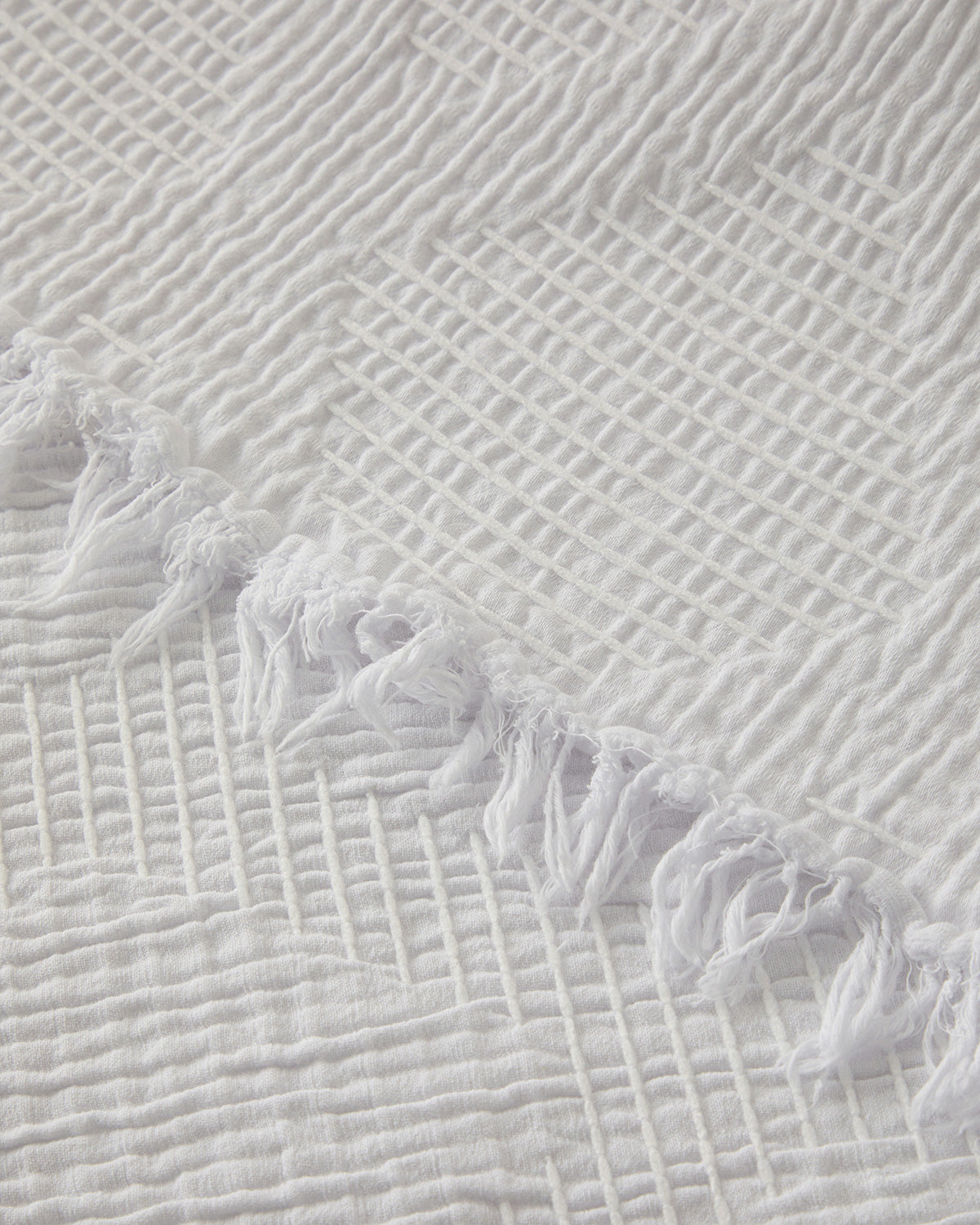 Morgan Cotton Polyester Bed Spread - Anthracite - King 240x230 cm (view 4)