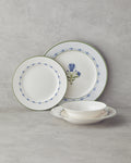 Eternal Porcelain Table Set 24 Pieces, 6 Servings Navy Blue