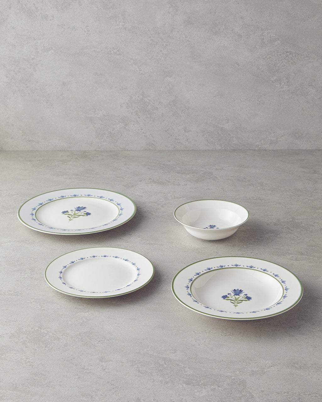 Eternal Porcelain Table Set 24 Pieces, 6 Servings Navy Blue (view 2)
