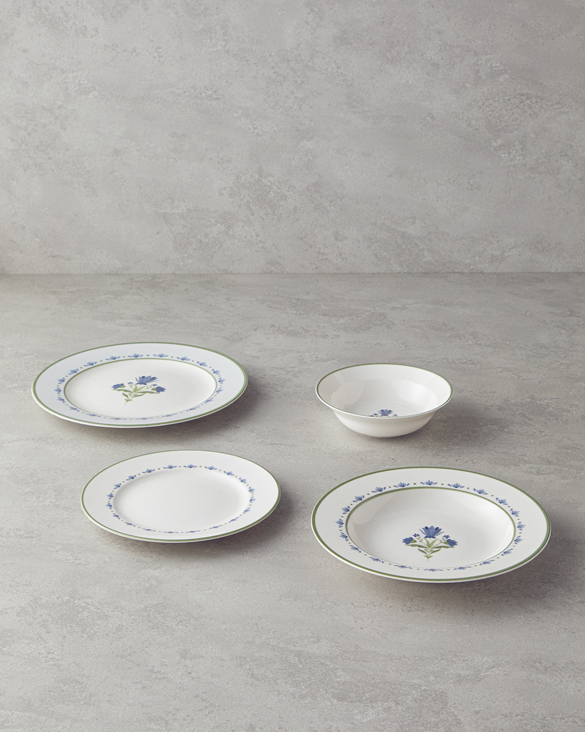Eternal Porcelain Table Set 24 Pieces, 6 Servings Navy Blue (view 2)
