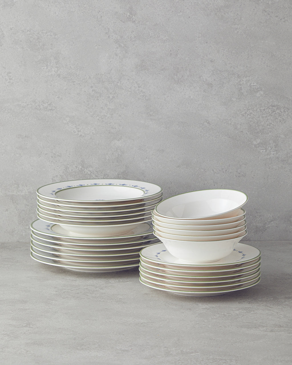 Eternal Porcelain Table Set 24 Pieces, 6 Servings Navy Blue (view 3)