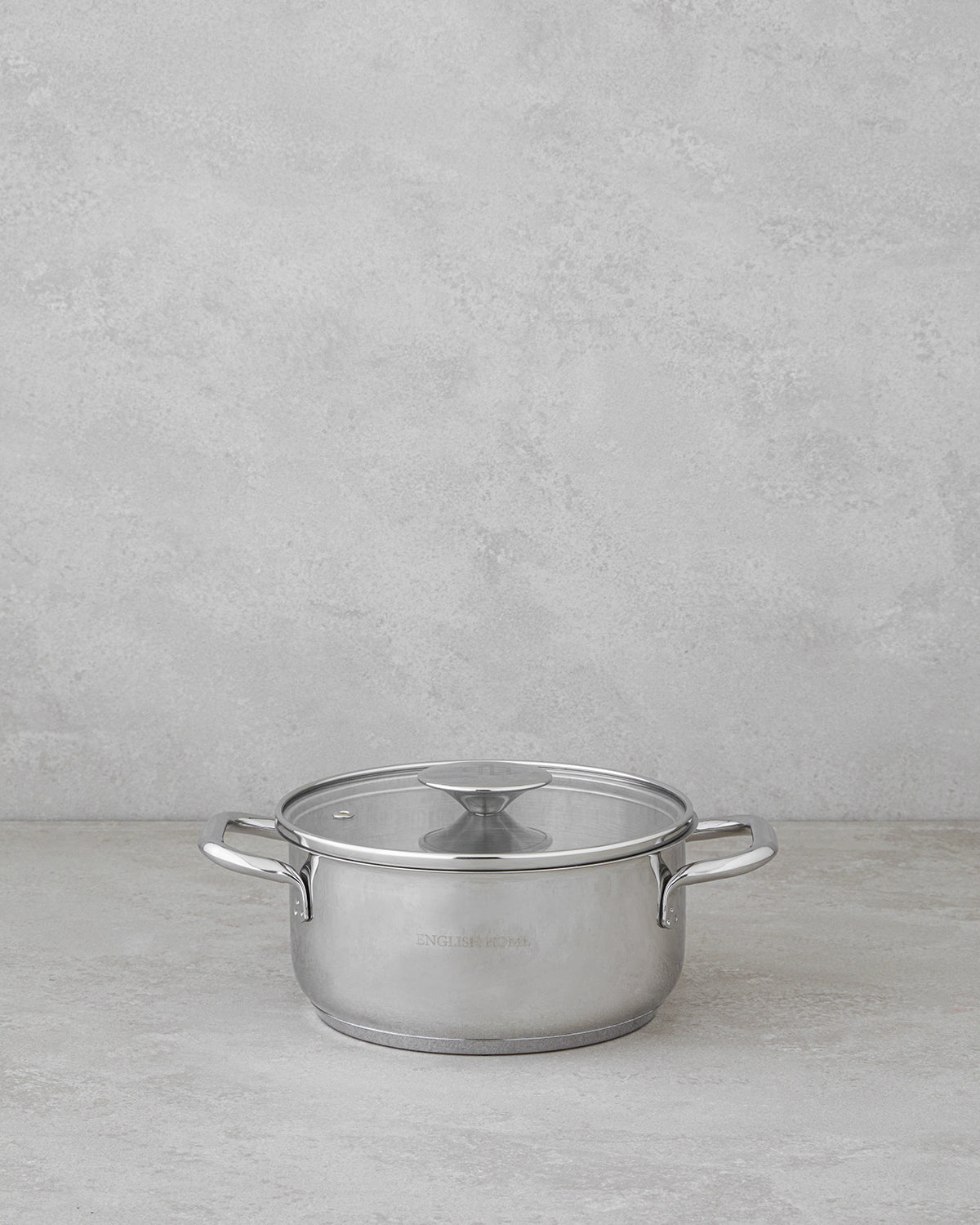 Siena Stainless Steel Deep Pot Silver - 16 cm