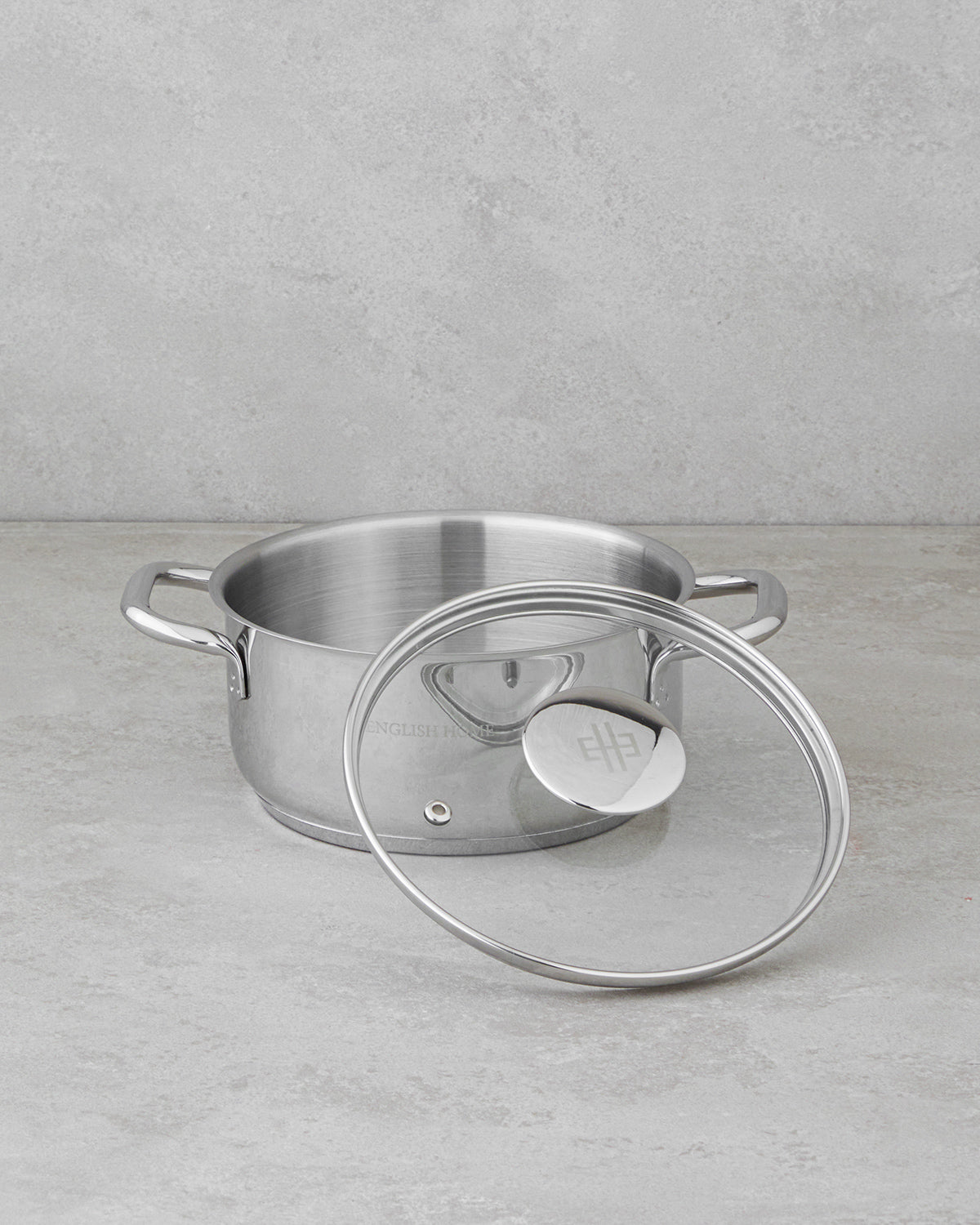 Siena Stainless Steel Deep Pot Silver - 18 cm (view 2)