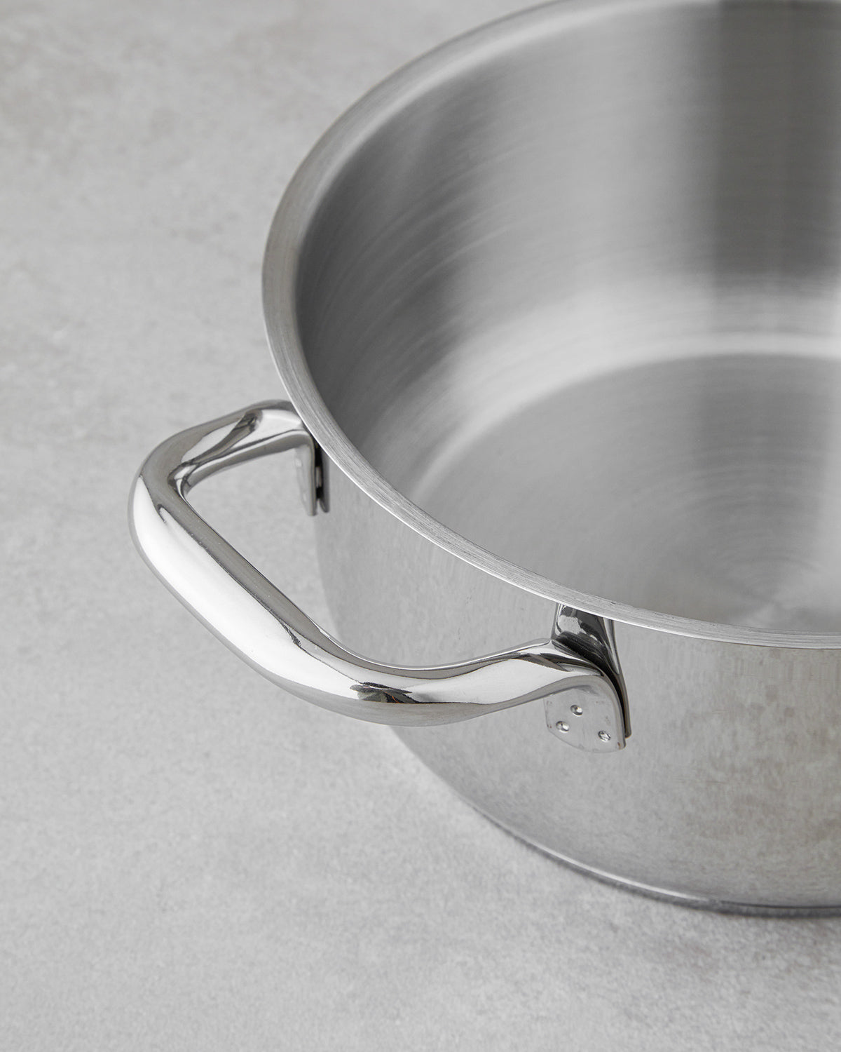 Siena Stainless Steel Deep Pot Silver - 22 cm (view 3)
