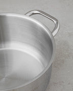 Siena Stainless Steel Deep Pot Silver (view 4)
