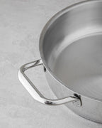 Siena Stainless Steel Shallow Pot 24 cm Silver (view 3)