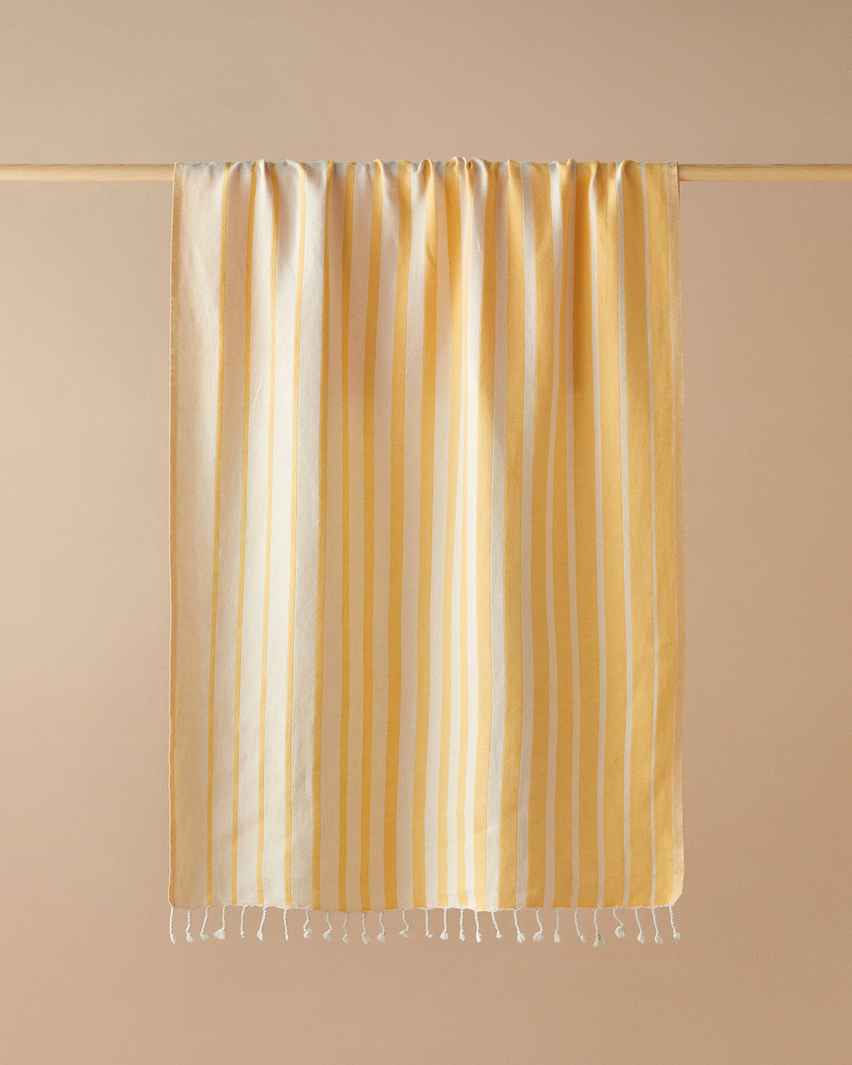 Trine Cotton Bath Wrap 90x150 cm Yellow