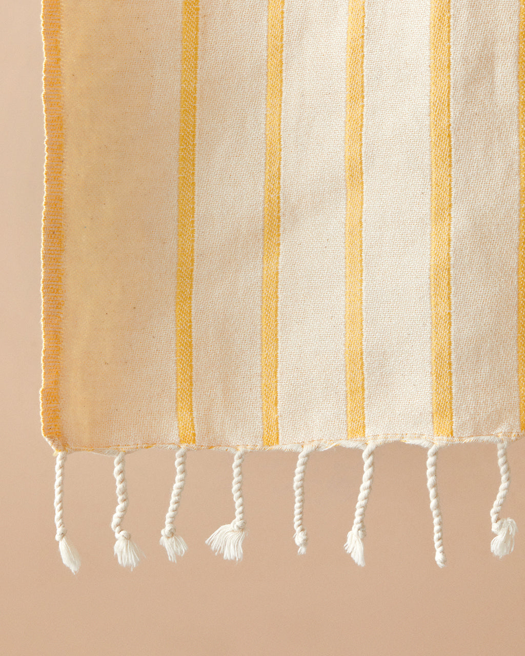 Trine Cotton Bath Wrap 90x150 cm Yellow (view 3)