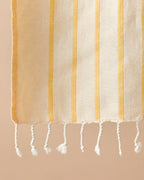 Trine Cotton Bath Wrap 90x150 cm Yellow (view 3)