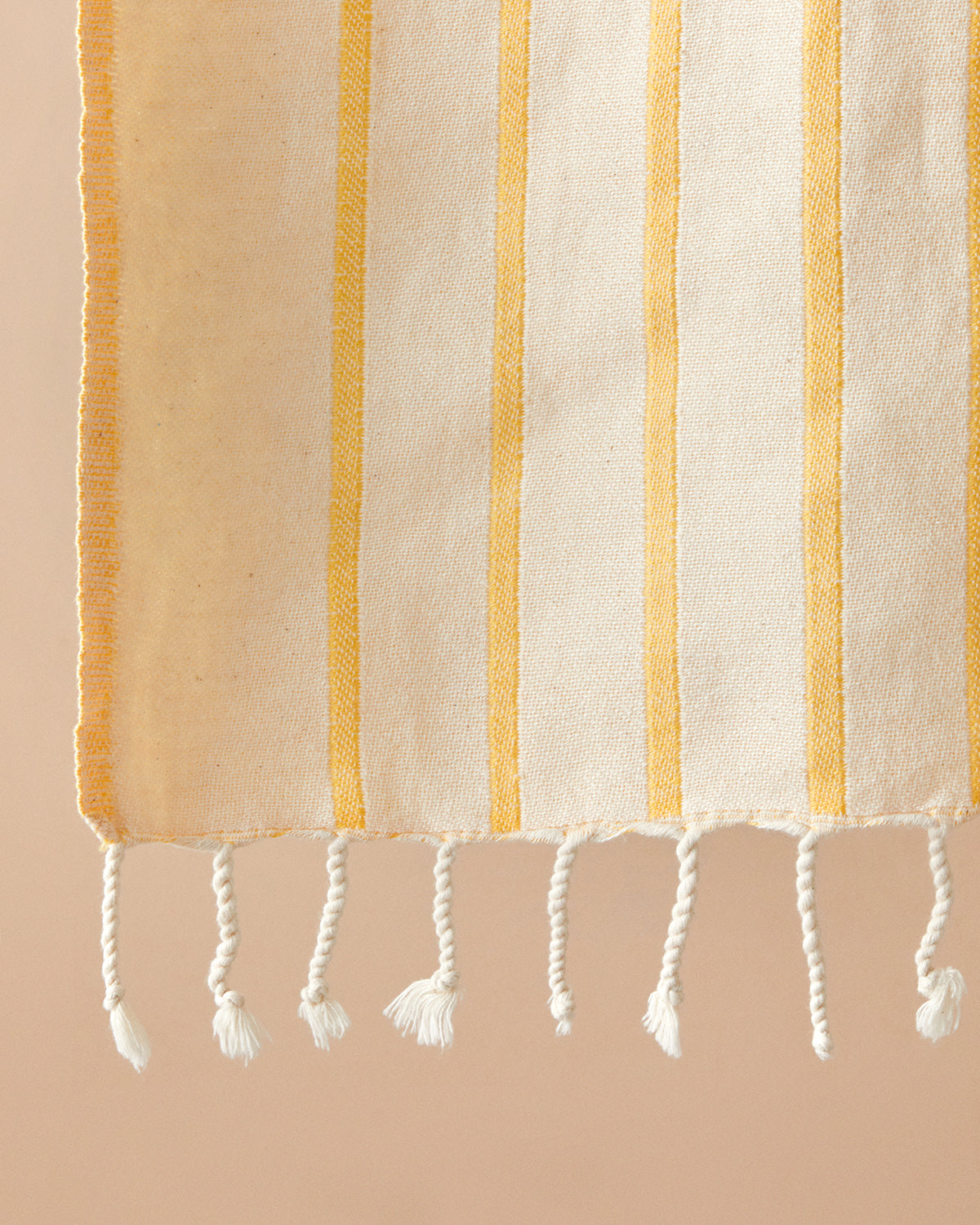 Trine Cotton Bath Wrap 90x150 cm Yellow (view 3)