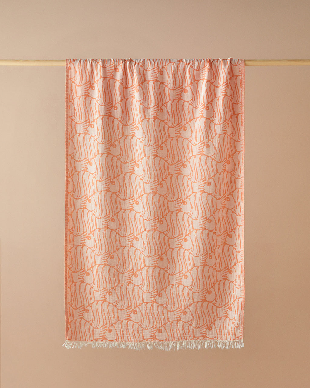 Blowfish Cotton Bag Bath Wrap 90x150 cm Orange (view 2)