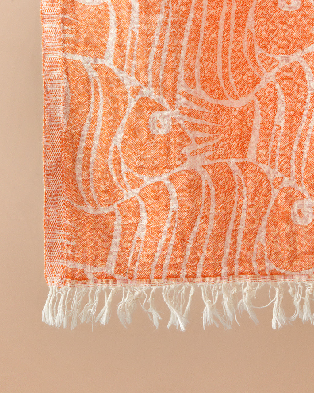 Blowfish Cotton Bag Bath Wrap 90x150 cm Orange (view 3)