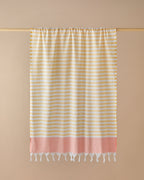 Candy Regenerated Striped Bath Wrap 90x150 cm (view 4)