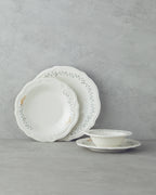 Frezya Porcelain Table Set 24 Pieces, 6 Servings Yellow - Green (view 2)