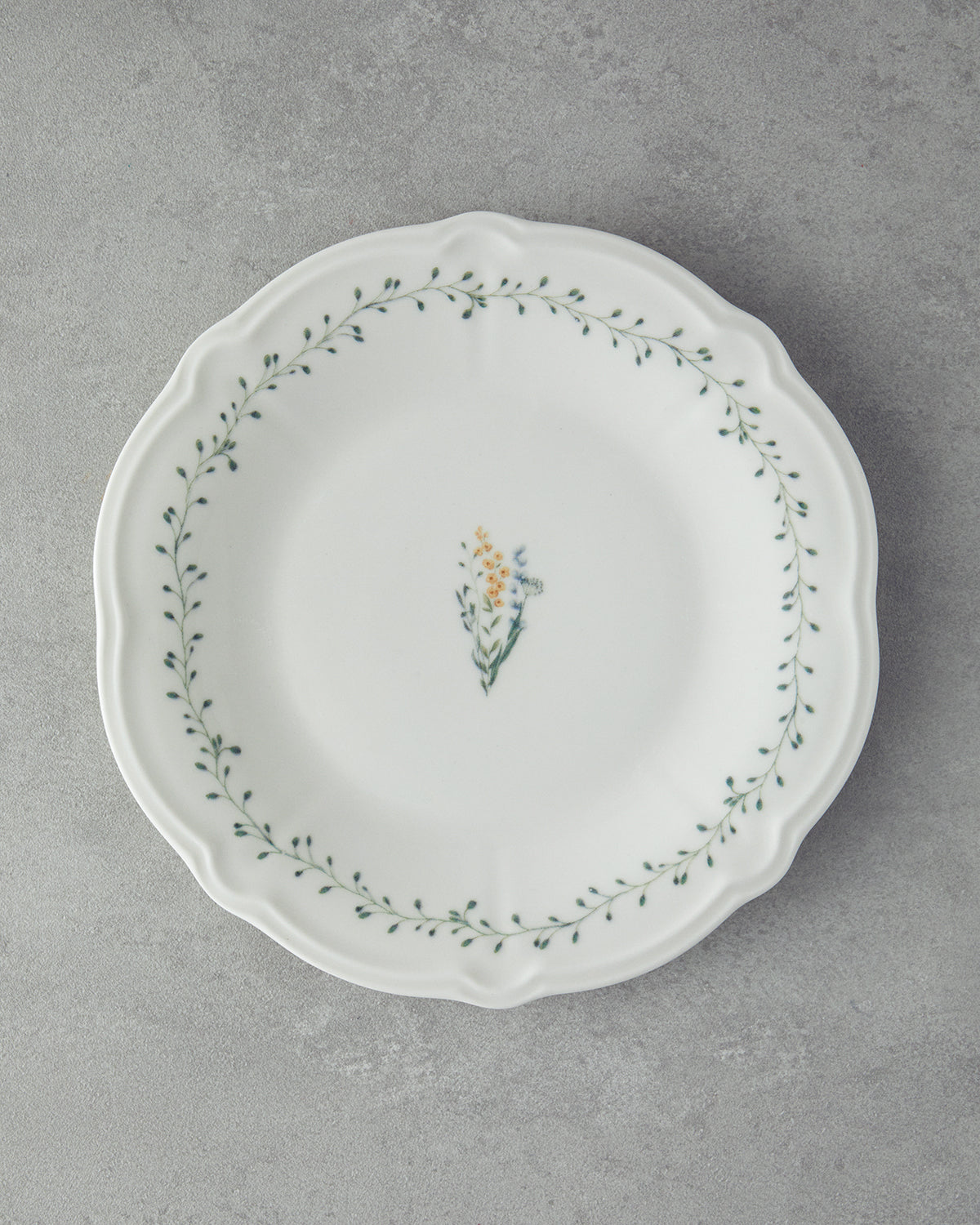 Frezya Porcelain Table Set 24 Pieces, 6 Servings Yellow - Green (view 5)