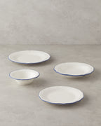 Porcelain Table Set 24 Pieces, 6 Servings Blue (view 3)