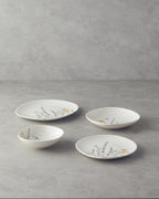 Porcelain Table Set 24 Pieces, 6 Servings Blue - Yellow (view 2)