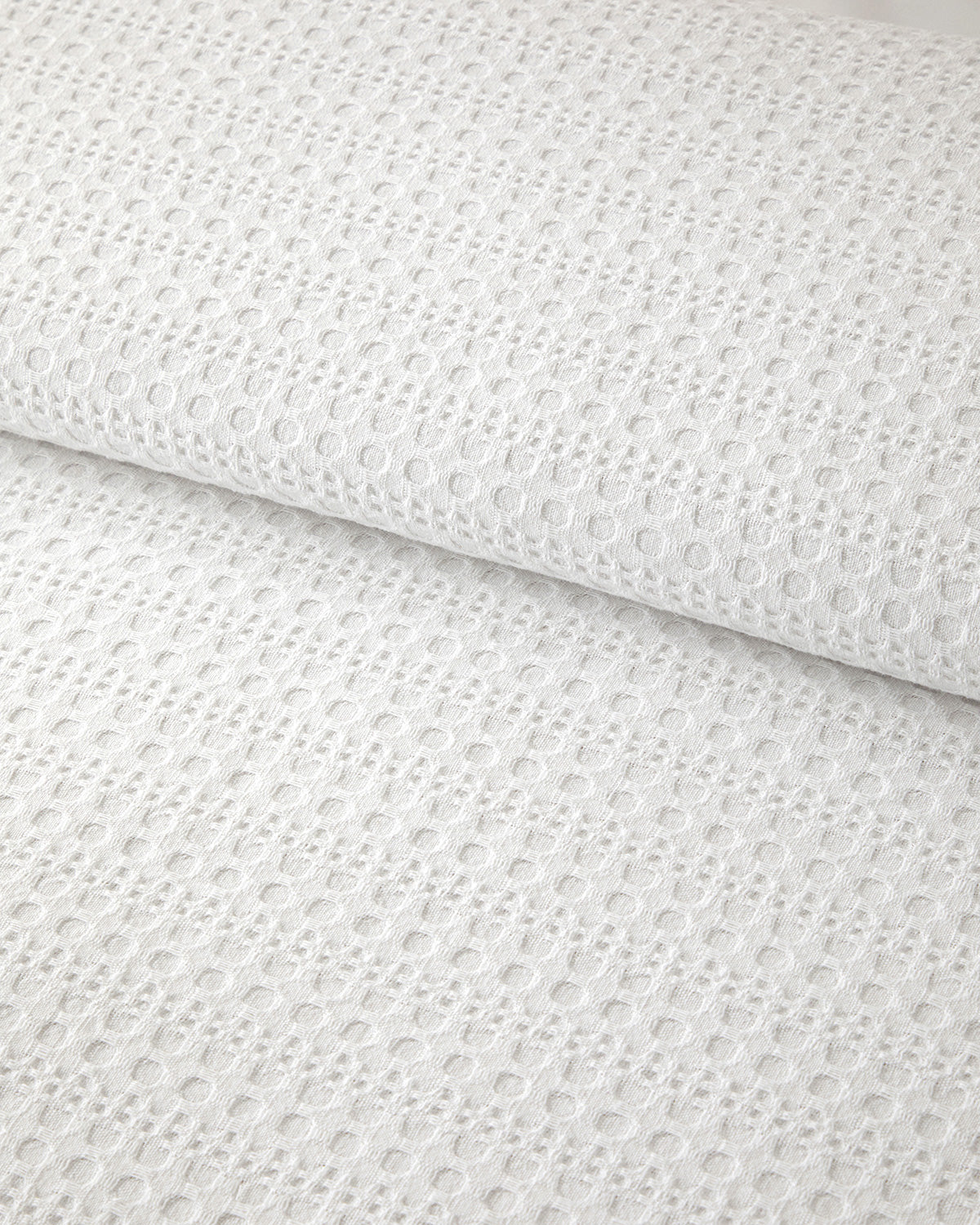 Venice Cotton Summer Blanket - Anthracite - Double 200x220 cm (view 3)
