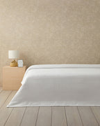 Almina Cotton Double Summer Blanket Summer Blanket - White - 200x220 cm
