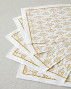 Talisman Eyes Paper 20 pcs Napkin 33x33 cm Gold (view 2)