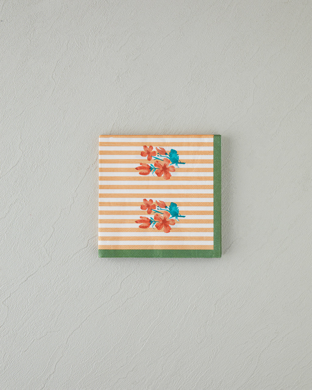 Retro Flower Paper 20 pcs Napkin 33x33 cm Green