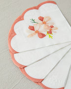 Retro Bouquet Paper 20 pcs Napkin 32x32 cm White (view 2)