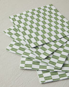 Retro Trellis Paper 20 pcs Napkin 33x33 cm Green (view 2)