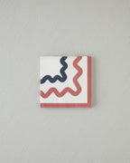 Retro Shapes Paper 20 pcs Napkin 33x33 cm Pink