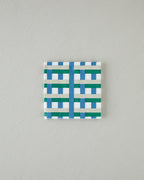 Retro Plaid Paper 20 pcs Napkin 33x33 cm Green