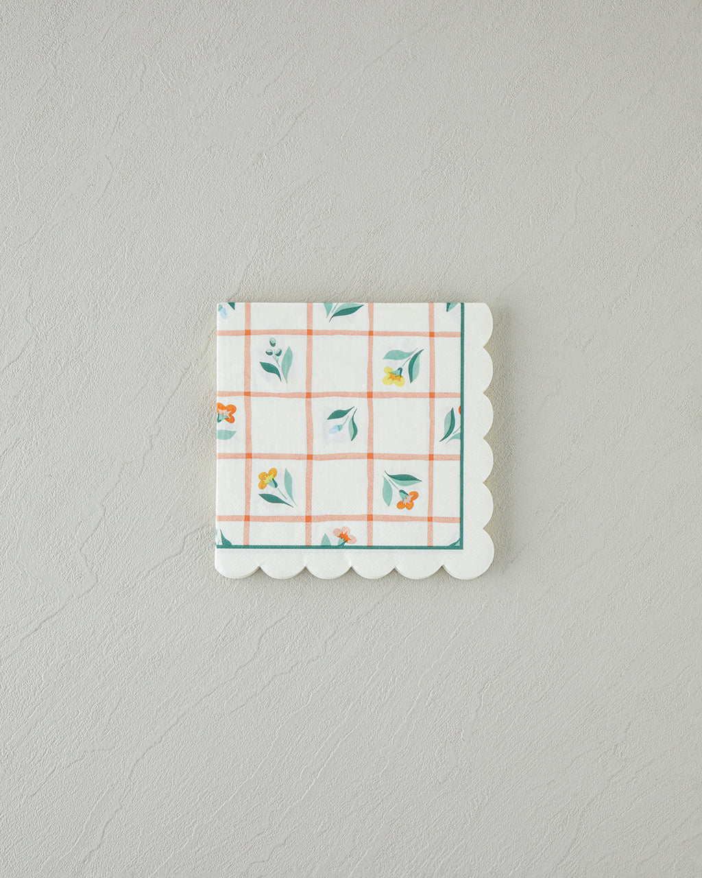 Retro Flowery Paper 20 pcs Napkin 33x33 cm Cream