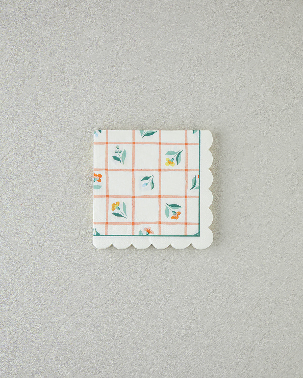 Retro Flowery Paper 20 pcs Napkin 33x33 cm Cream