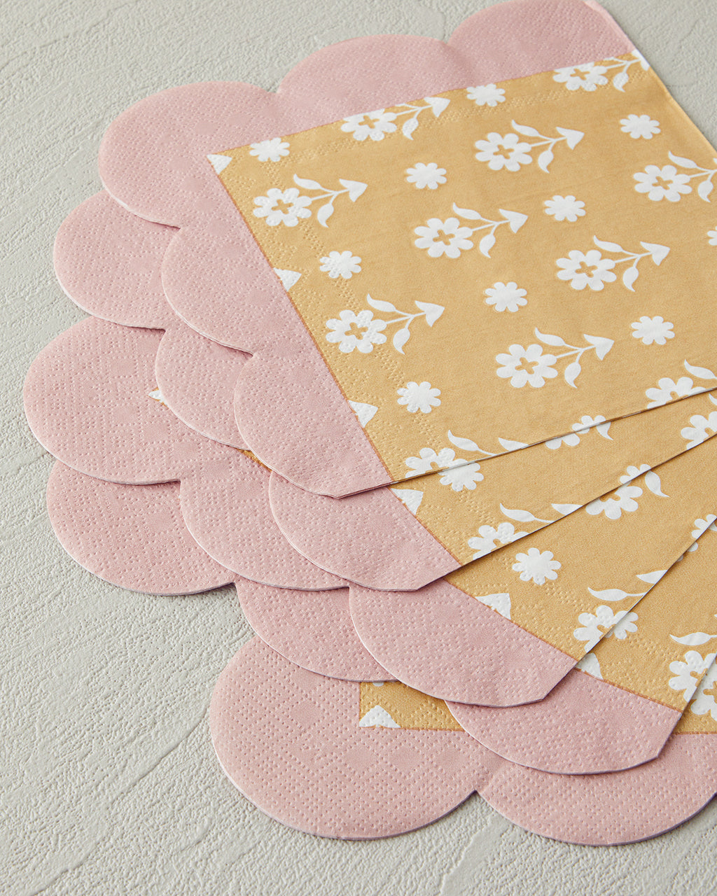 Retro Style Paper 20 pcs Napkin 33x33 cm Pink (view 2)