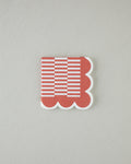 Retro Line Paper 20 pcs Napkin 33x33 cm Terracotta