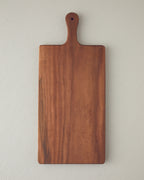 Natural Walnut Cutting Board Dark Brown - 20x45 cm
