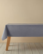 Intense PVC Table Cloth 100x140 cm Gray