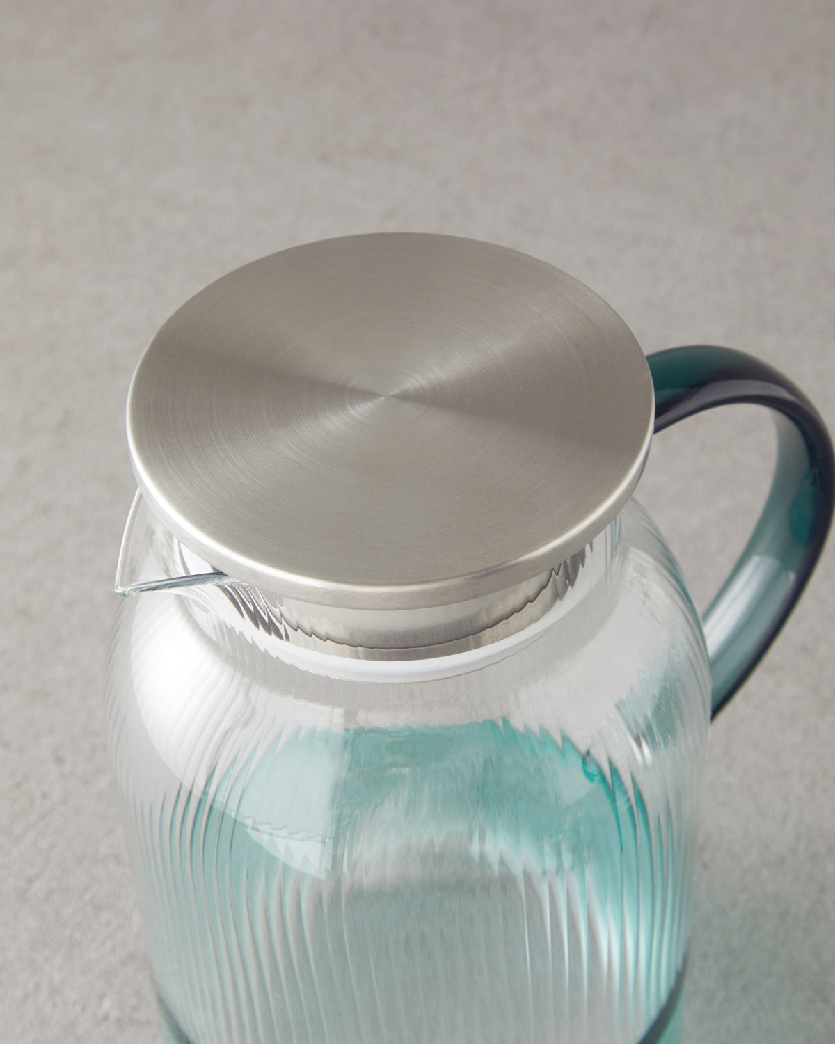 Grena Borosilicate Glass Jug 1500 ml Green (view 3)