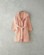 Ballerina Velvet Kids Bathrobe Pink - 4-6 Years