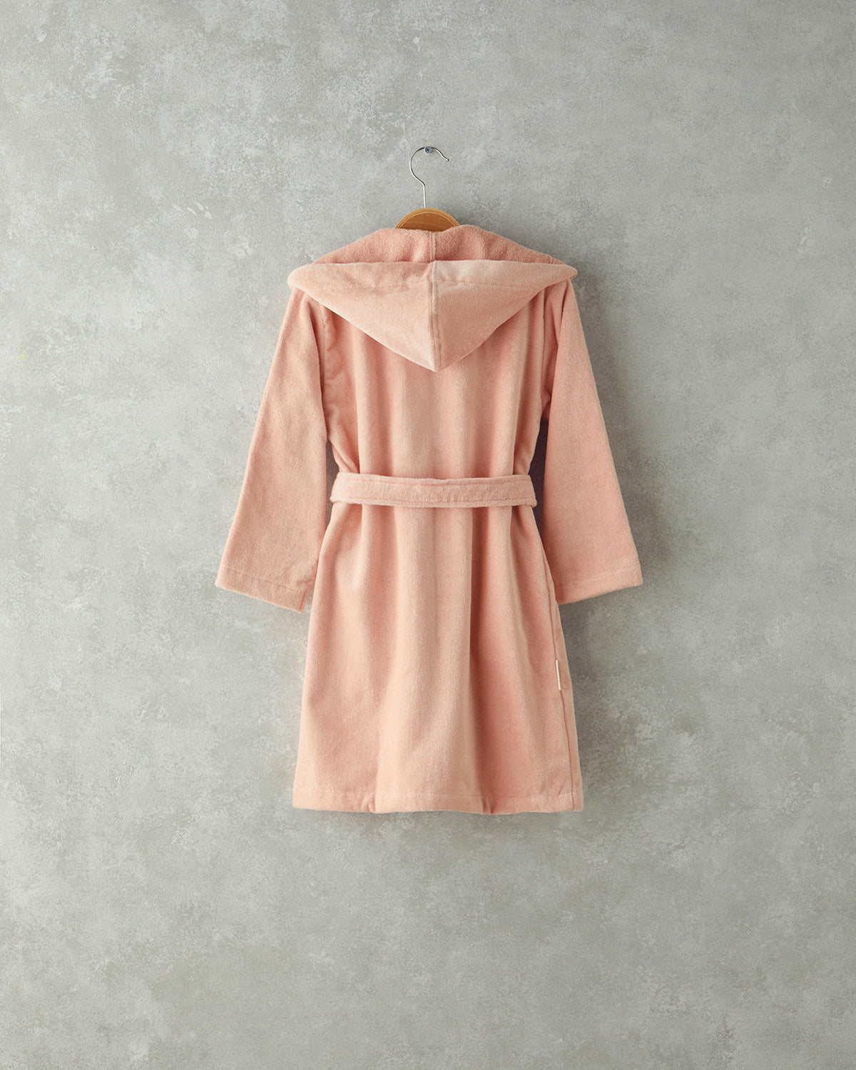 Ballerina Velvet Kids Bathrobe Pink (view 6)