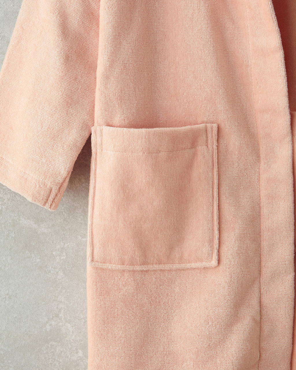 Ballerina Velvet Kids Bathrobe Pink (view 12)