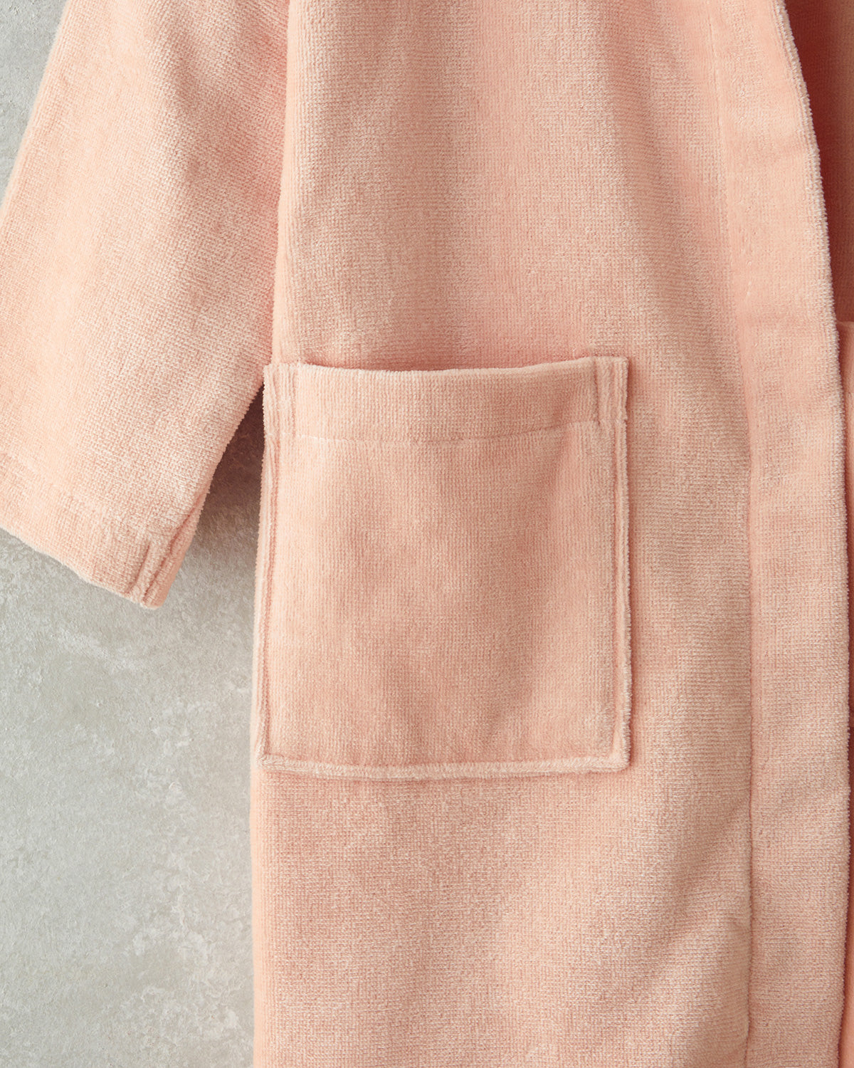 Ballerina Velvet Kids Bathrobe Pink (view 12)