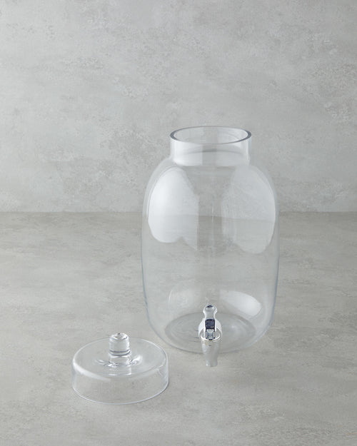 Acacia - Glass 2 Pieces Soft Drink Holder 5.4 L Transparent (view 2)