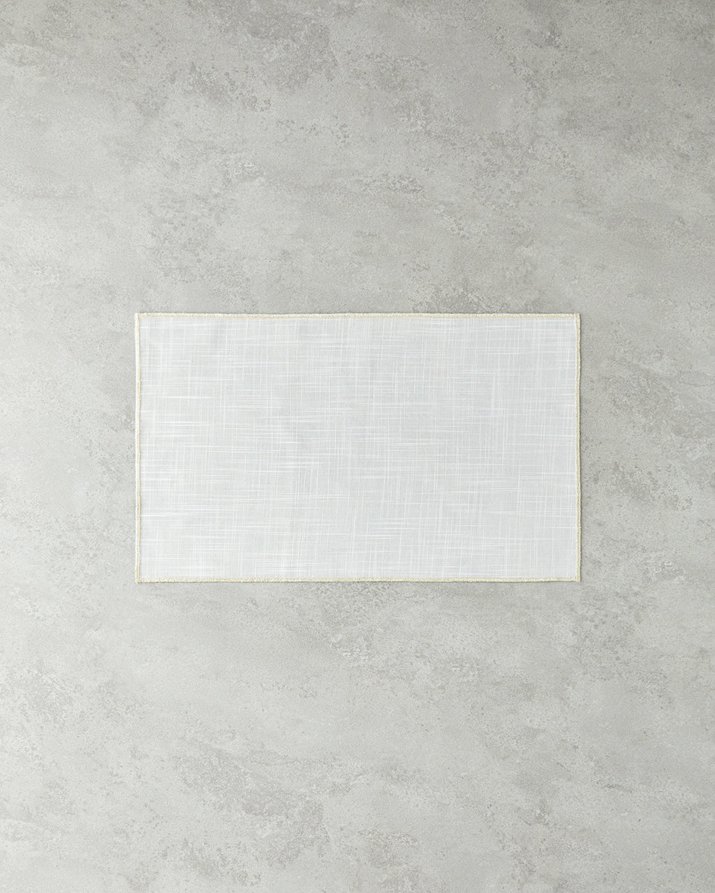Polyester 2 pcs Table Mat 35x50 cm Gold (view 2)