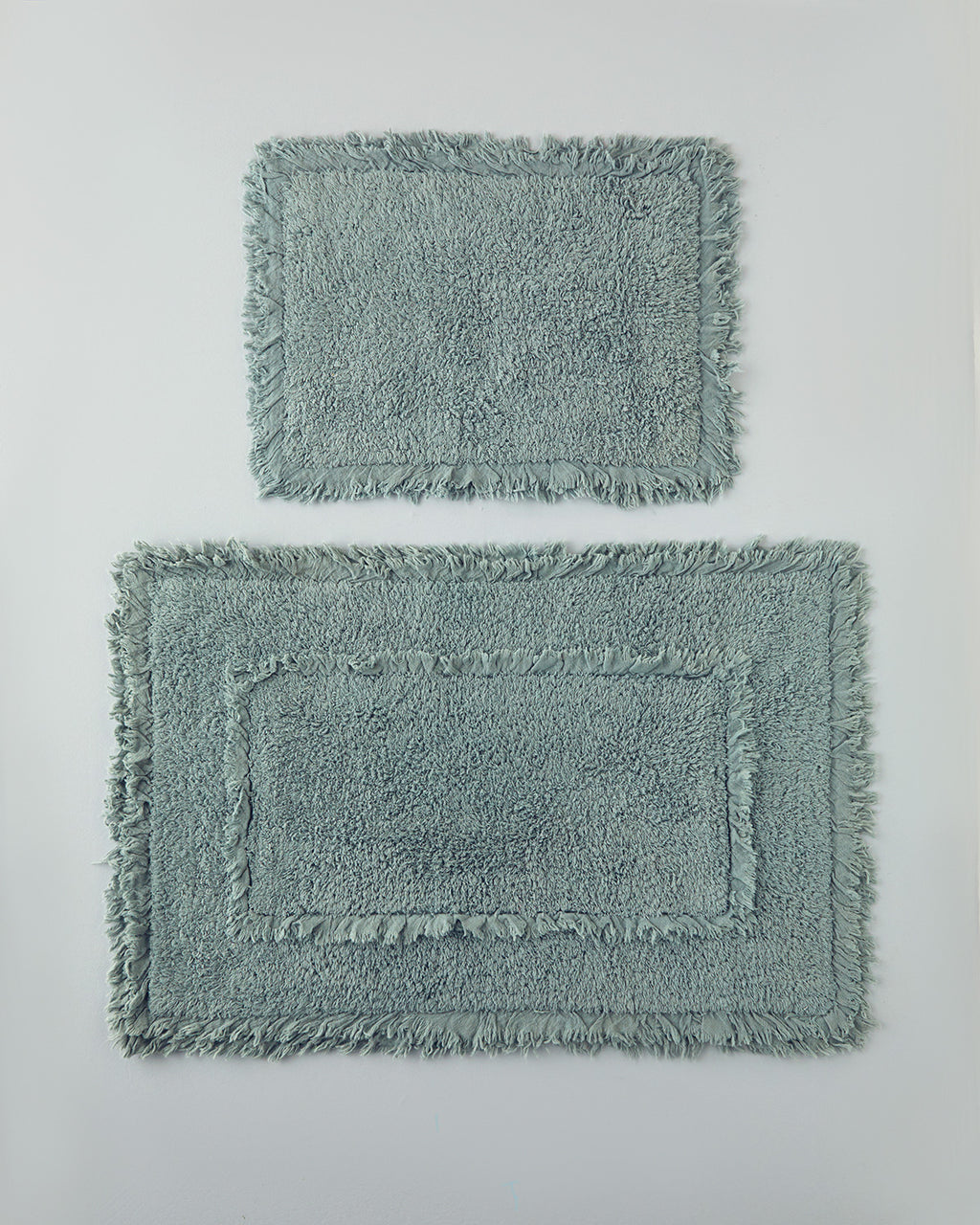 Bona Cotton Bath Mat Set 60x90 + 40x60 cm Dark Green