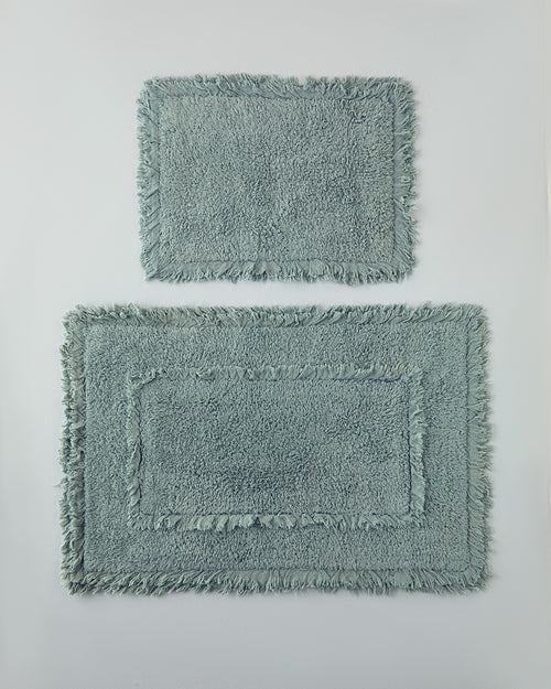 Bona Cotton Bath Mat Set 60x90 + 40x60 cm Dark Green