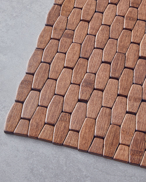 Becca Shower Anti-Slip Mat 50x70 cm Brown (view 2)