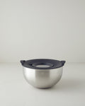 Inox Stainless Steel with 5-Piece Grater Mixing Bowl 24 cm Silver